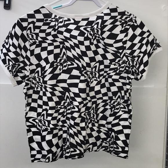 Angel Energy brand black Butterfly Crop - Picture 3 of 7